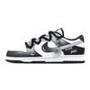 Nike Dunk Simple Book 1 Heart Box Abrasion Resistant Low top Skateboard Shoes Unisex Black Gray HF5441-100(Team773-1-)
