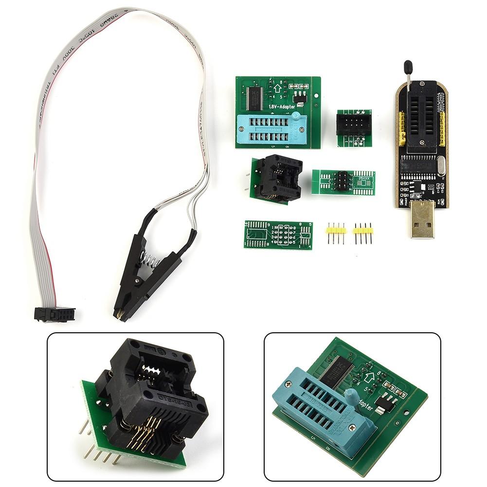 1.8V Adaptér Programátor USB Série 24/25 Pro Klip SOIC8 Pro Zapisovač EEPROM BIOS CH341A