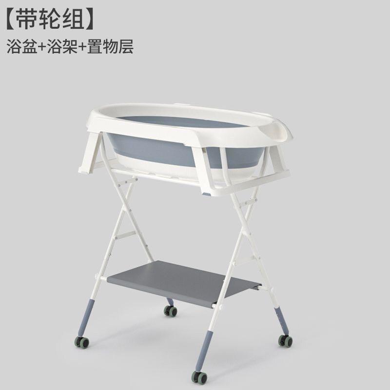Pet dog dog bath tub cat  tub foldable puppy tub  bucket no bending bath