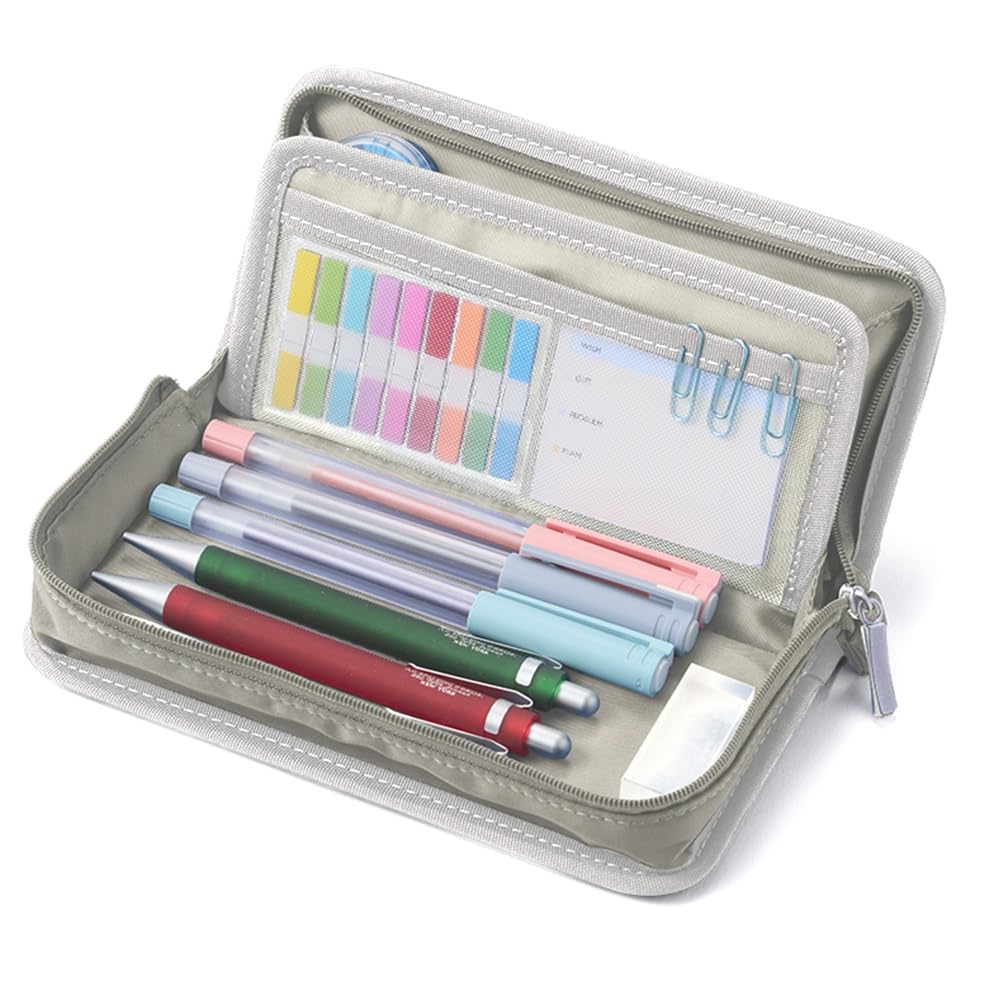 Raymay Fujii Trail Slim Pen FY1419N Etui, Grau,
