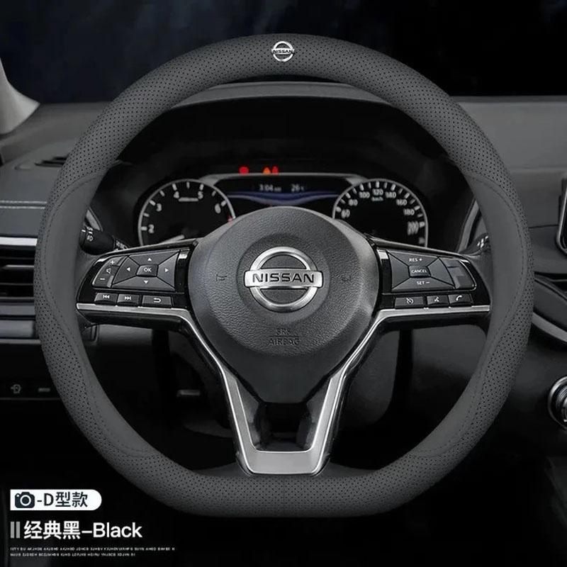 CCMLIC1 Car Steering Wheel Cover For Nissan Qashqai J10 J11 Juke X-Trail Note Leaf Sentra Altima Maxima Micra TIIDA Teana Murano Patrol
