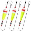 Fishing Bobbers Popping Corks for Saltwater Float Rig Weighted Fishing Floats and Bobbers for Redfish Surf Fishing Tackle