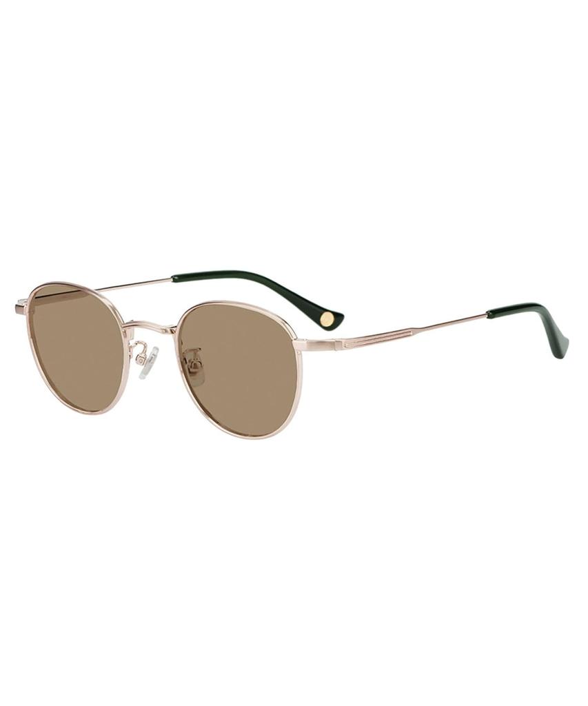 JOURNAL STANDARD Relume Sunglasses Colored UV for for Unisex [Zoff] Boston-style (Gold (matte) - ZF262G01_56F1) Lenses, Stylish, Fashionable,