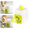 Interactive Pet Dog Food Dispenser Tennis Ball Reward Fetch Toy For Training And Fun