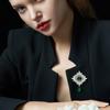 Senior Brooches Flower Leaf Brooch Pins for Women Suit Pendant  Fashion Brooches Jewelry