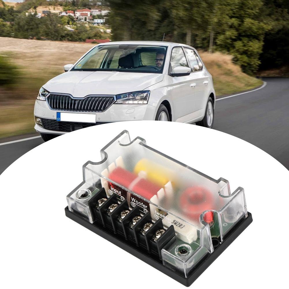 2 Way Car Audio Frequency Divider Speaker Sound Filter Auto Accessories
