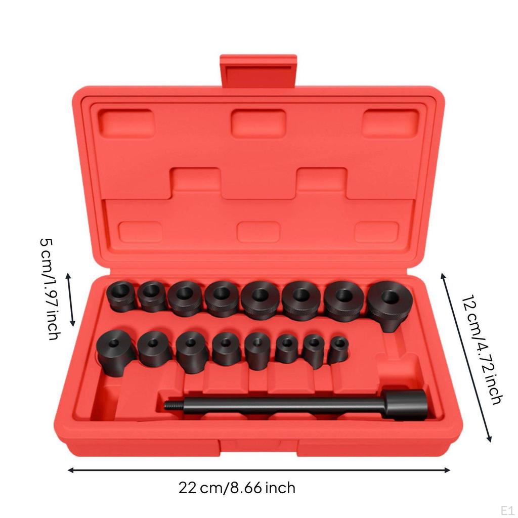 Clutch Disc Alignment Tool MultipleSize Adapters Plate Kit Easy to Use for Auto