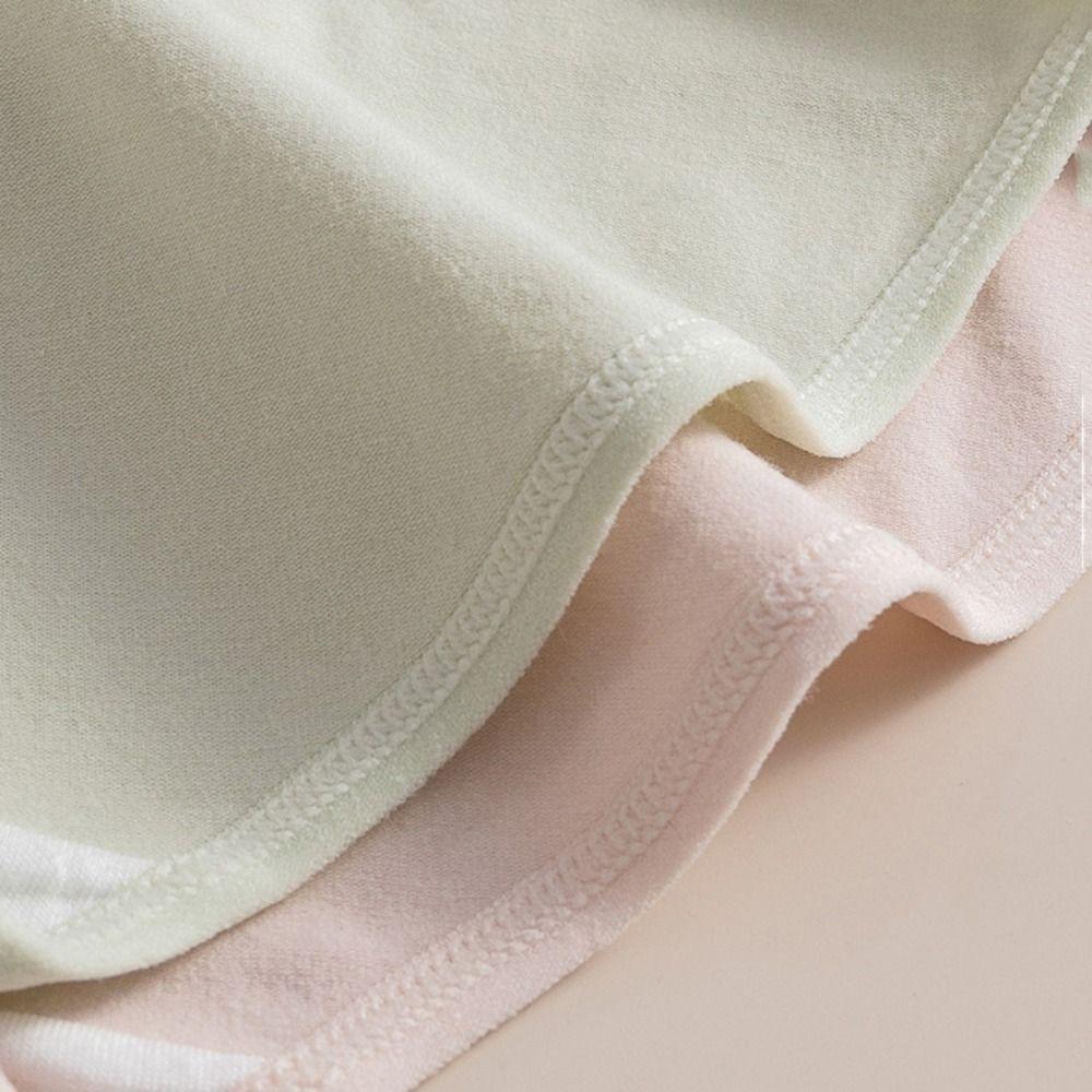 5PCS Cotton Crotch Simple Solid Briefs Thin Women's Underpants Fashion Mid Waist Panties  Girl