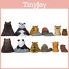 Panda Dog Resin Bear Figurine Toy With Cartoon Decoration For Home Gift Decor