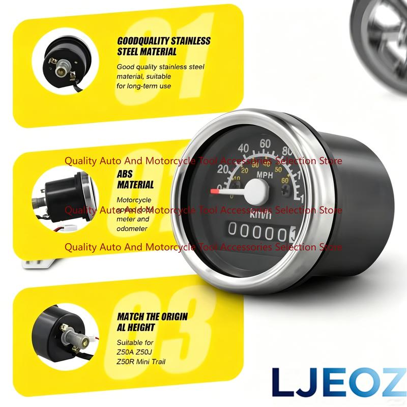 Motorcycle Speedometer For Honda Monkey Z50 Z50J Z50A Bike Skyteam Z50 Gorilla Parts Accessories