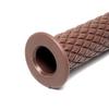 DOYOUCOTO Handle Grip, Motorcycle, Rubber Grip, Rubber, Universal Use, Left and Right Set of