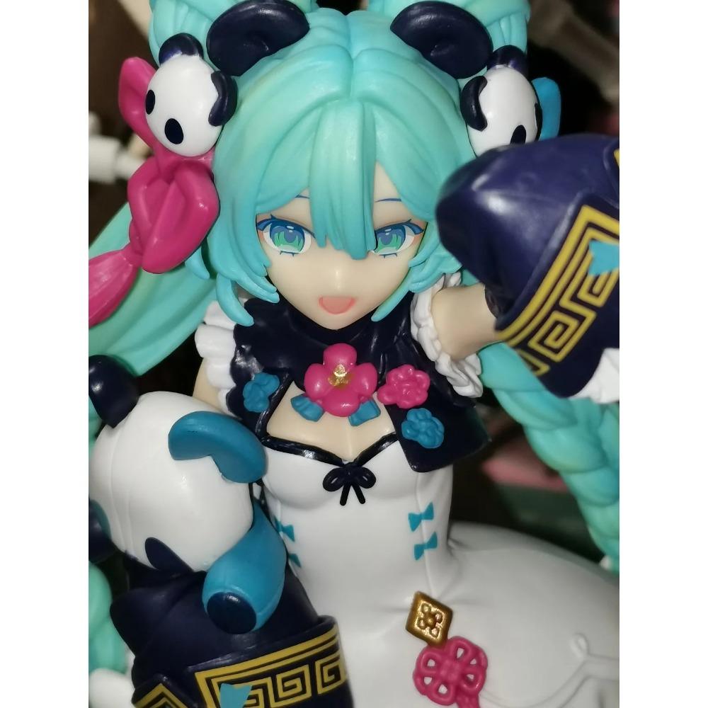 18CM Anime Hatsune Miku Figur Nationaler Stil Mode Panda MODERNCHINA Modell Spielzeug Geschenk Sammlung Actionfigur PVC