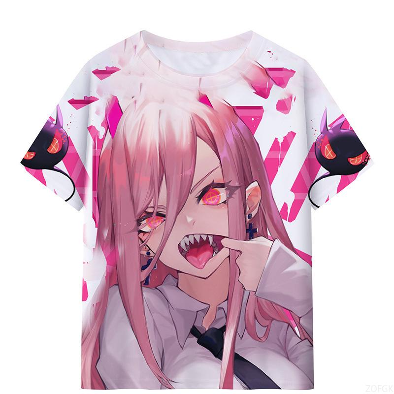 Sexy Anime Girl 3d Print T shirt Tops Men's Women's Fashion Sports Large size Tops Tees Sexy Girls Summer Tshirt Kids Clothing