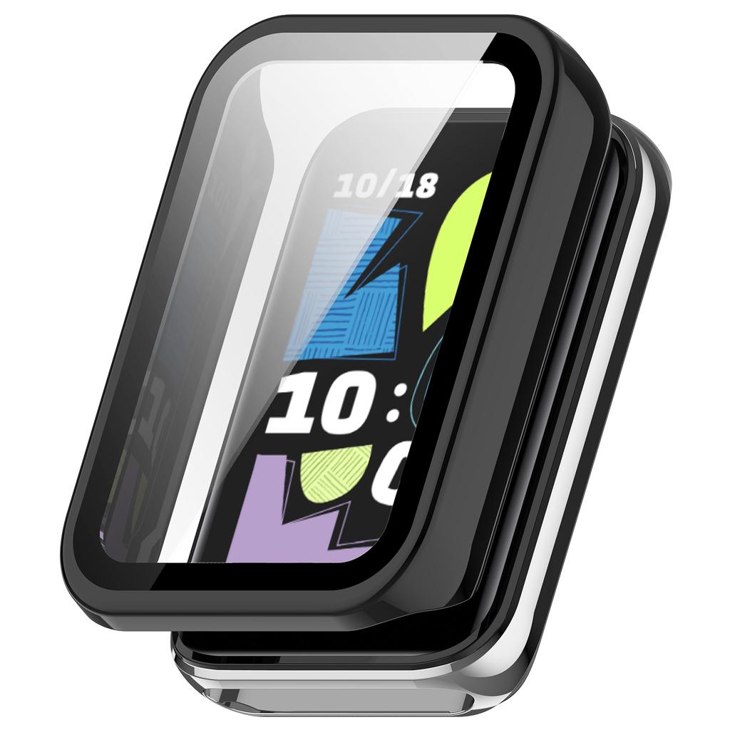 For Honor Band 10 Watch Case PC Frame Cover with Tempered Glass Screen Film
