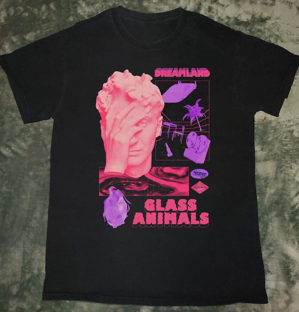 Glass Animals band Album Rock Music Unisex T-Shirt Cotton Full Size Unisex T-Shirt S