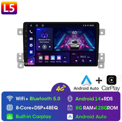 Android 10 Car Radio for Suzuki Grand Vitara 3 2005 2012 2013 2014 2015 Multimedia Player Navigation GPS 2 Din Stereo DVD