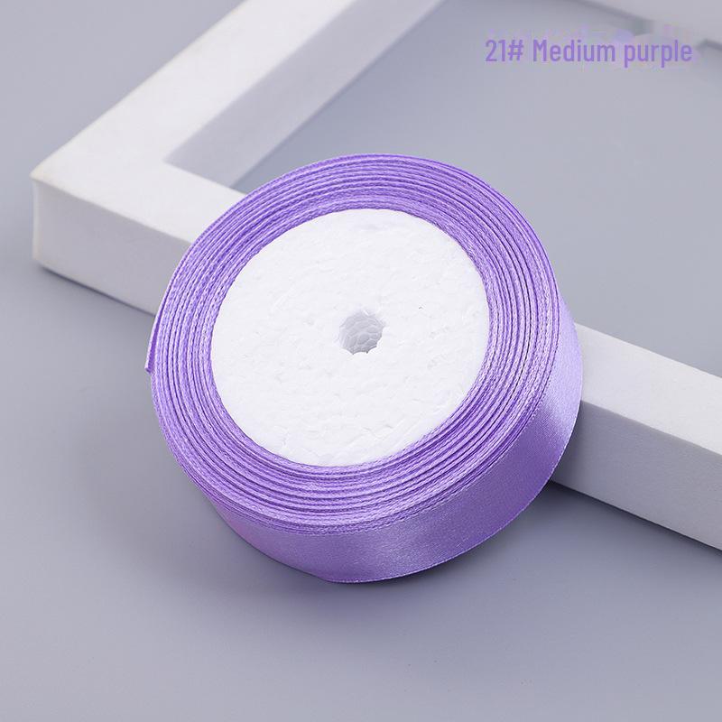 2 cm Satin-Polyesterband für Geschenkverpackungen und Hochzeitstortendekoration