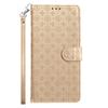 Applicable To iPhone17 Leather Case, Samsung S26 Four-leaf Clover Embossed Card Wallet Case MOTO G06