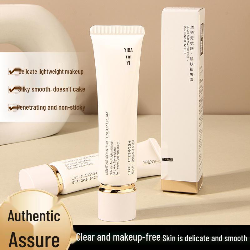 YINBA Radiant Complexion Cream - Lightweight Moisturizer & Primer for a Natural Glow