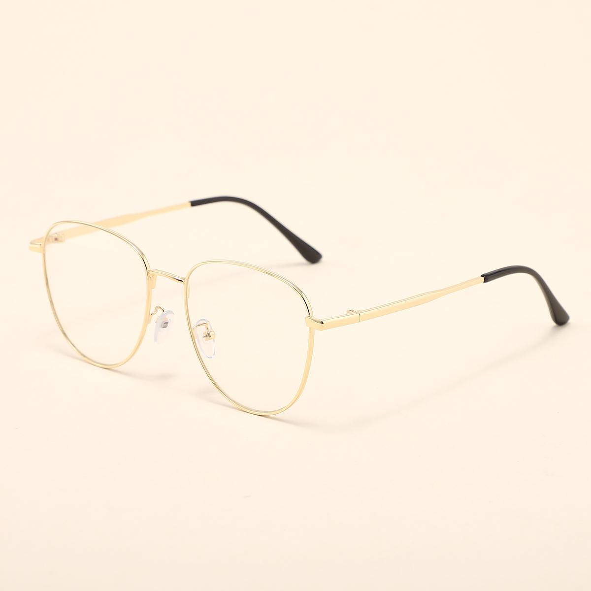 

New Metal Flat Fashion Plain Picture Frame Retro Mirror Unisex.