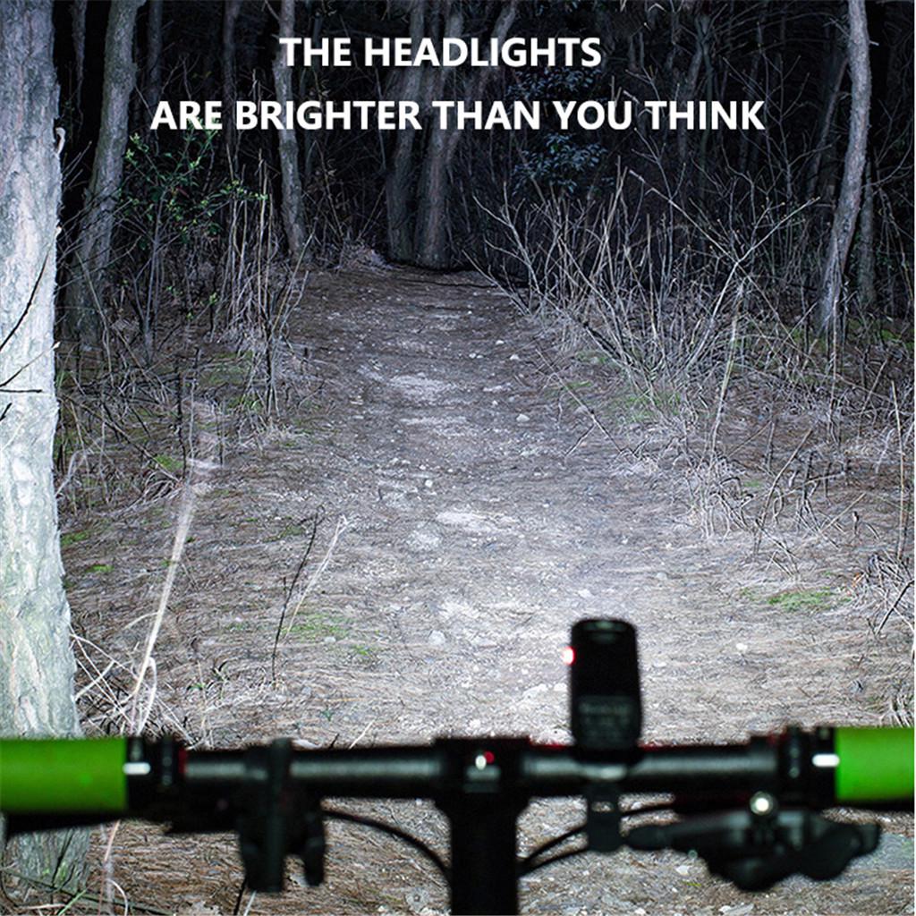 USB Rechargeable LED Bicycle Front Bike Head Rear Lamp