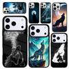 Hülle Case für iPhone 17 Air 16 Pro Max 15 Plus 11 13 Mini 14 12 Rückseite Handyhülle Wolf