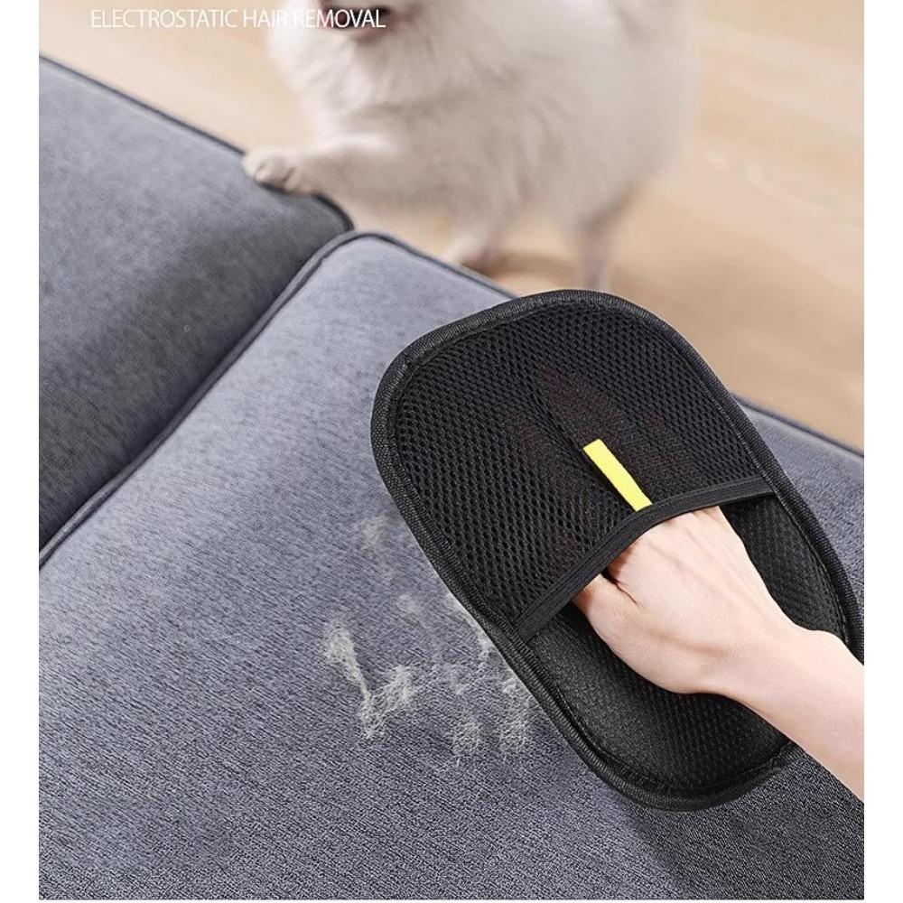 3PCS Cat Hair Cleaner Electrostatic Hair Removal Pet Gloves Two-way Bristle Remover Brush Sticky Hair Artifact Dog Comb Shaving