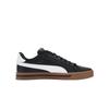 PUMA Smash Vulc V3 Unisex Faux Leather Classic Minimal Retro Breathable Low Top Skate Shoes Black 380752-23