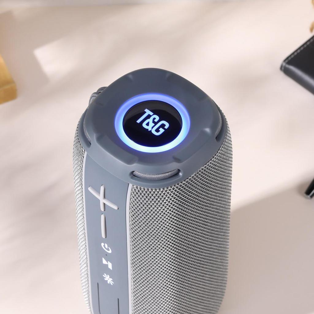 Wasserdichter TG696 Bluetooth-Lautsprecher: Tragbarer Outdoor-TWS-Subwoofer mit Kartensteckplatz - Modische Geschenkoption