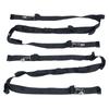2Pcs Car Fishing Rod Holder Polyester Fishing Pole Rack Strap for SUV MVP RV Minivan