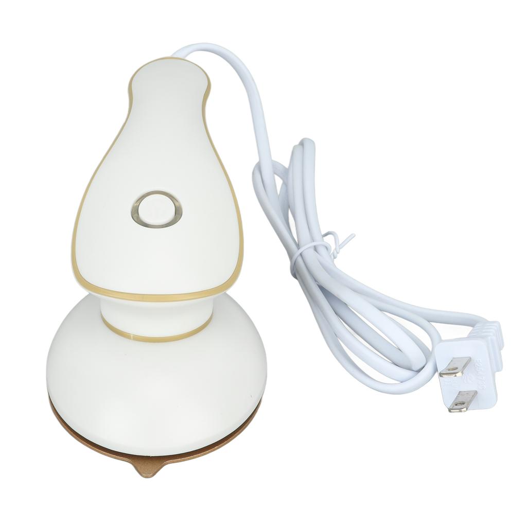 Mini Iron Portable Wet Dry Use Safe Small Handheld Steam Iron for Home Travel Dormitory White