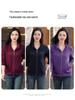 New 2026 Women's Stand Collar Hoodie: Chic, Casual, Loose-Fit Long Sleeve Jacket for Spring & Fall