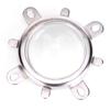 44mm Optical Glass Lens 50mm Reflector Collimator Cup Fixed Bracket for 20 100W LED Light(60 Degrees  )