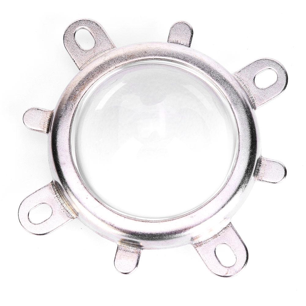 44mm Optical Glass Lens 50mm Reflector Collimator Cup Fixed Bracket for 20 100W LED Light(60 Degrees  )