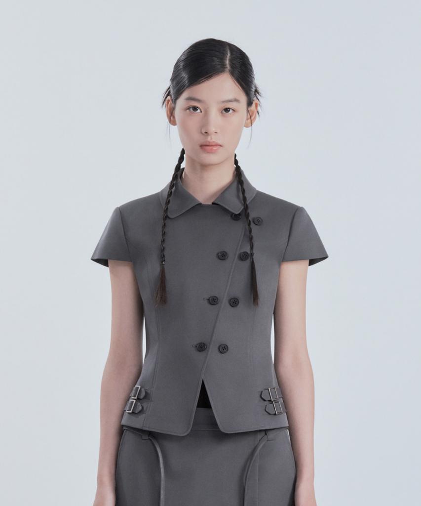 Mau Soleum Bella Double Jacket - Gray