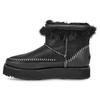 Fluff Punk Boot Fleece Lined Black Women's 1102950-BLK