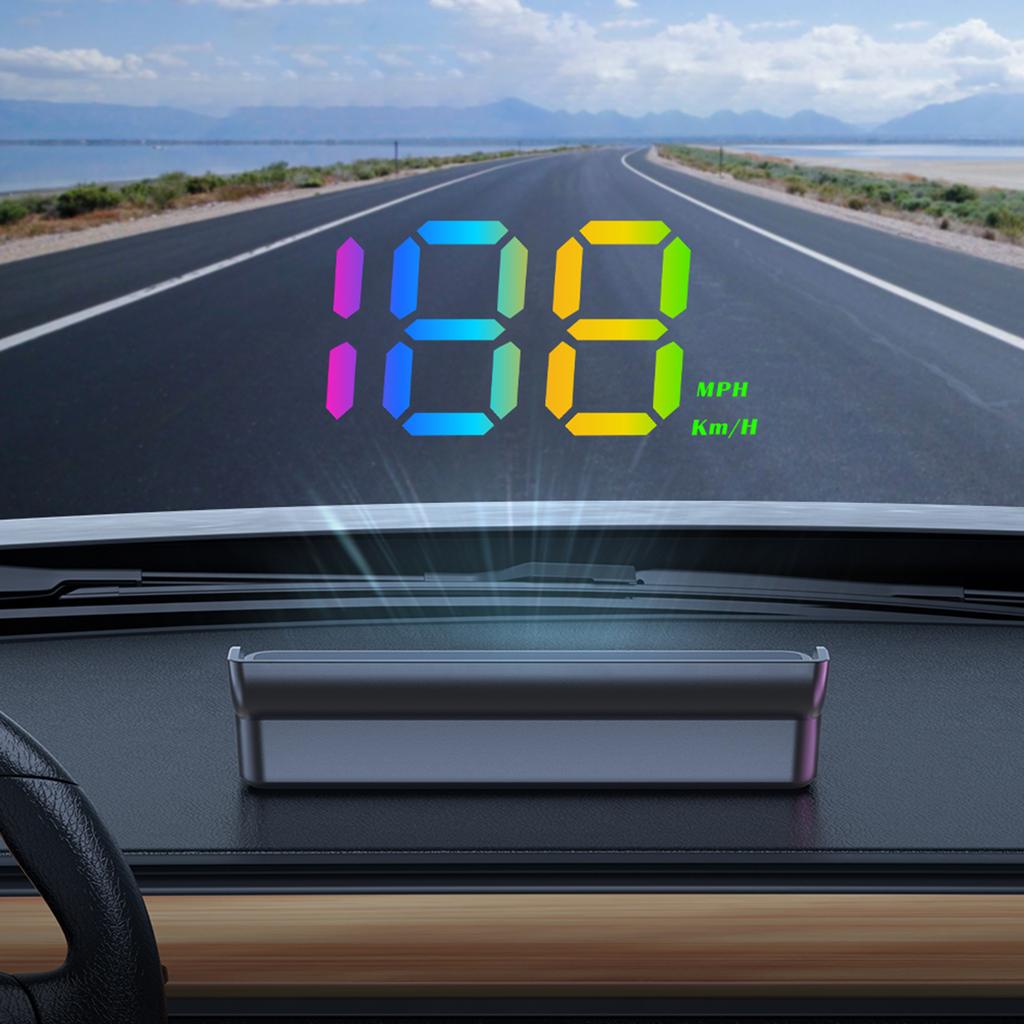 Digital Speedometer Universal GPS HUD Speed Meter Automatic Brightness Adjustment for All Car Truck Plug and Play Auto Part