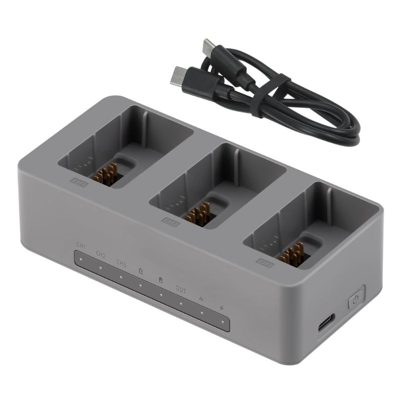 Portable 100W Battery Fast Chargers Charging Station For Avata 360 Drones Batteries Features Overcharge Protections