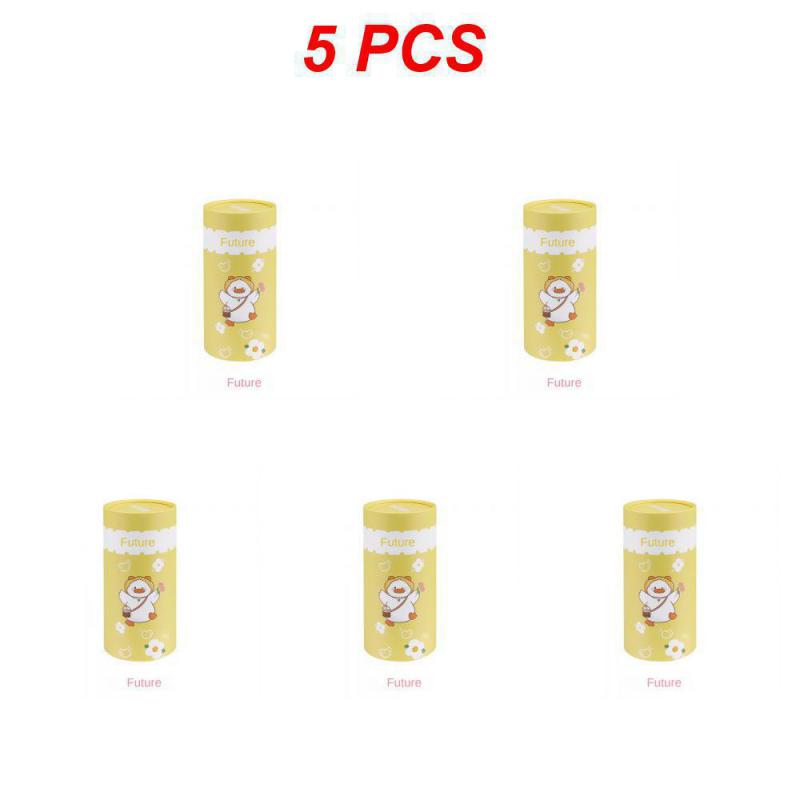 1~10PCS Cartoon Interior Decoration Creative Circular Paper Mouth Design Car Accessories Car Tissue Box Portable