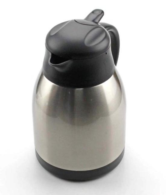 Pearl Metal Easysis 2 Tabletop Stainless Heat and Cold Pot, 1.5L, Steel, Satin, Insulation, H-6312