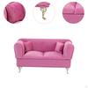 1/6 Dollhouse Doll Sofa Toy Jewelry Box Organizer Dollhosue Decor Display Case for Necklace