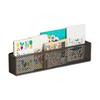 1/2/3Pcs Storage Rack Metal Bookshelf Strong Load-bearing Simple Installation Multipurpose Wall Mount Record Holder Magazine Rack
