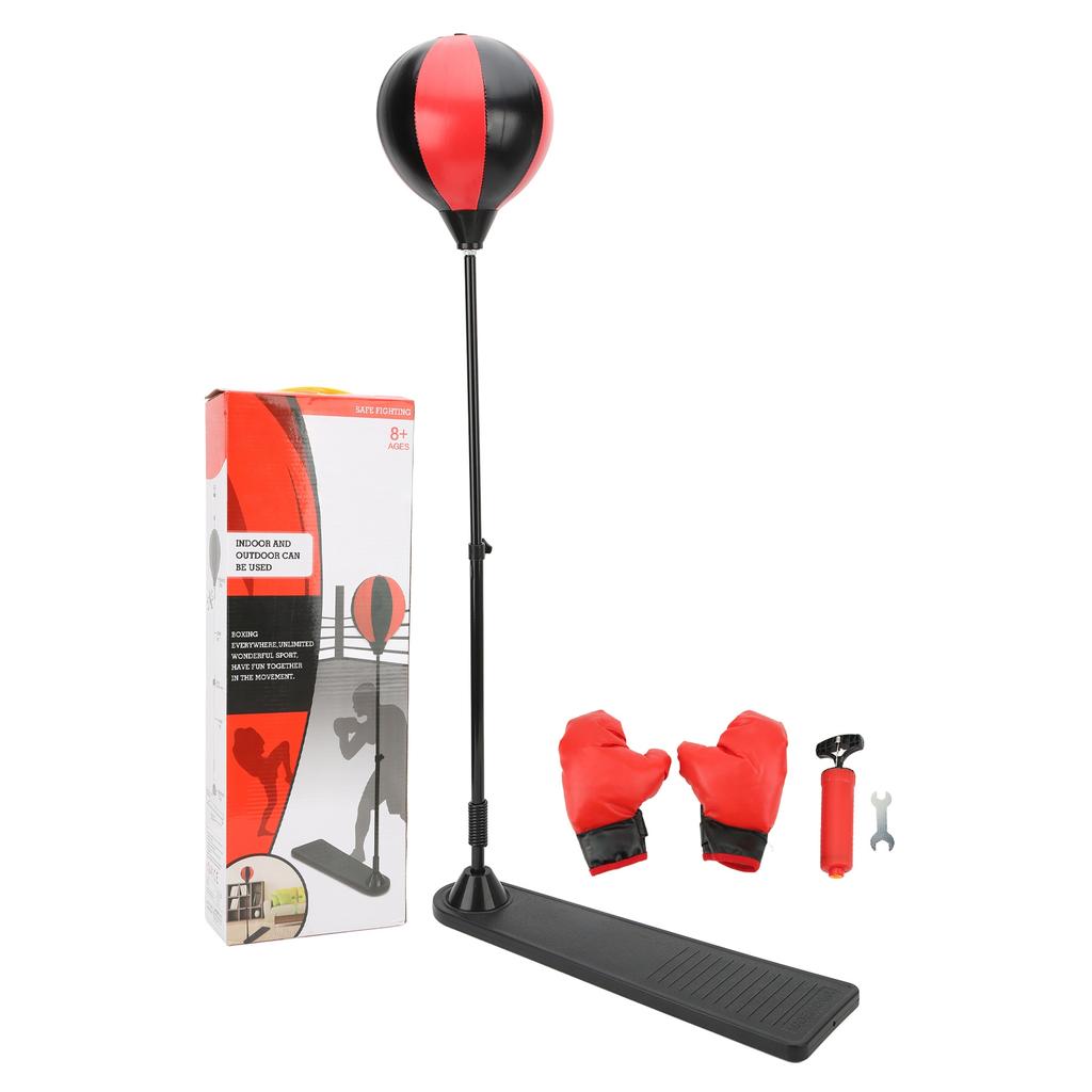 Kids Boxing Bag Stable Base Adjustable Height High Elasticity Easy Assembly Punching Bag for Kids