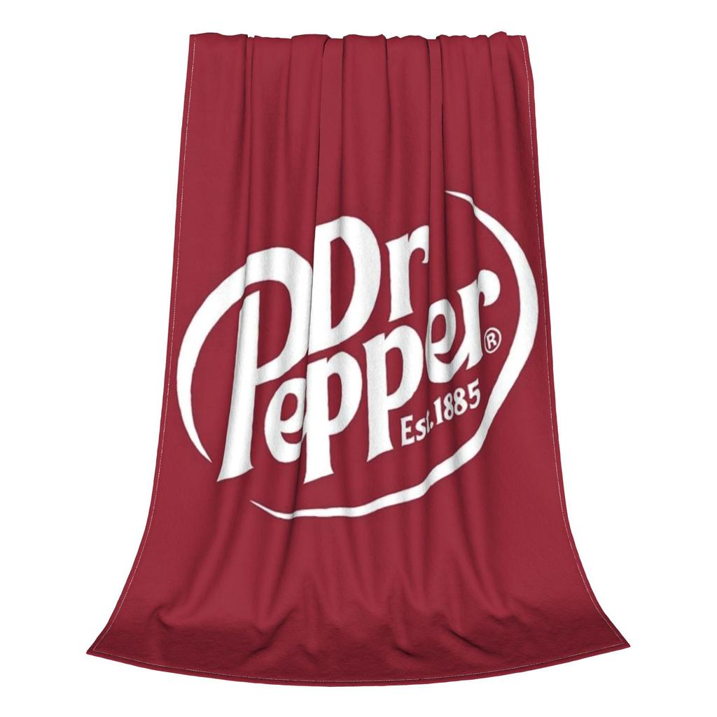 Coperta Dr Pepper Caldo Pile Coperta da Divano per Casa Camera da Letto Esterno Coperte Copriletto Trapunta