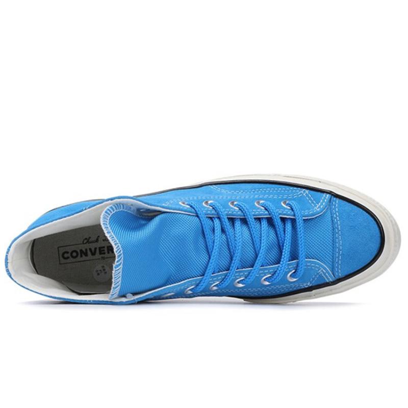 Converse Chuck 70 Suede High Top Canvas Shoes Unisex Blue
