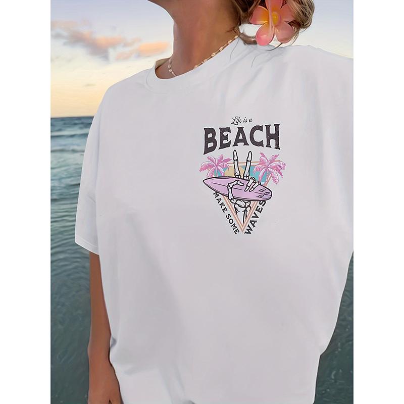 

ZX ФУТБОЛКА с буквенным принтом 90-х Графическая Уличная мода Девушки Футболки Харадзюку Y2K Одежда Короткий рукав Летняя футболка Повседневный Женский Топ с круглым вырезом 4XL