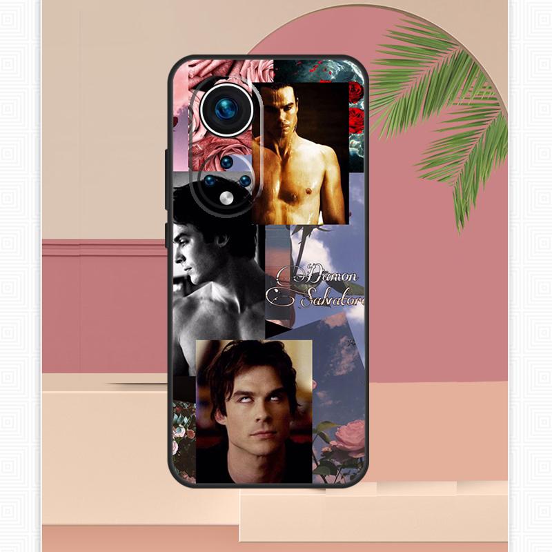 The Vampire Diaries Damon Salvatore Case For Honor Magic 8 Pro 7 6 5 Lite Honor 200 400 X9c X9b X9a X8b X8a X8c 50 70 90 Cover