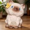 Hot Selling Cat Travel Diary: Blind Box Fashion Resin Figurine - Hand-Painted Cute Cat Desktop Ornament
