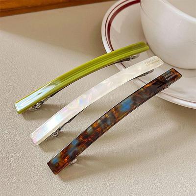 Korean Dongdaemun Gold Label Retro Ombre Ponytail Hair Clip