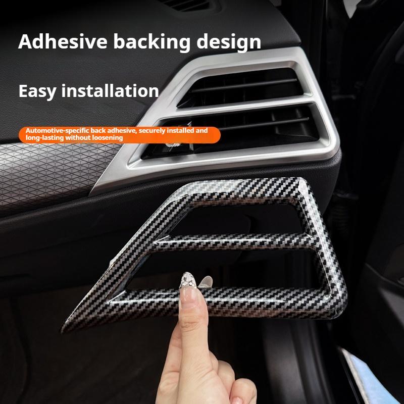 For BMW 3 Series G20 2025+ ABS Carbon Fiber Center Control Dashboard Air Vent Cover Interior accessories